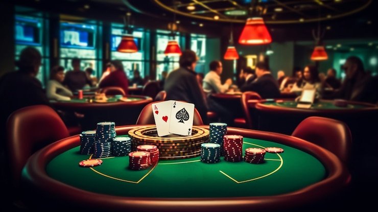 Pengguna membaca bonus aurajp lewat ponsel
